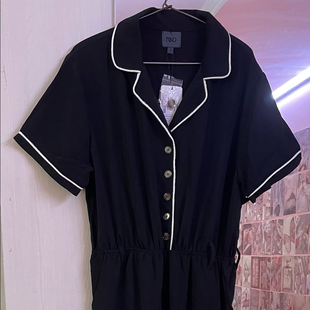 Crepe Piping Jumpsuit in XL size, brand new with tag. - Picture 6 of 6